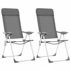 2 sillas de camping plegables