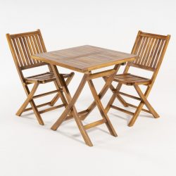 Conjunto mesa y 2 sillas