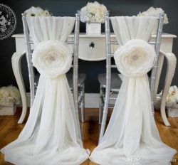 Cubre sillas de boda