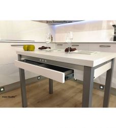 Mesa cocina con cajon