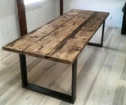 Mesa comedor madera rustica