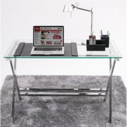 Mesa cristal escritorio