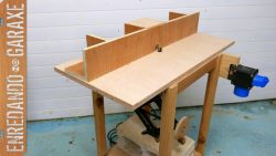 Mesa fresadora para madera