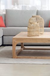 Mesa madera centro