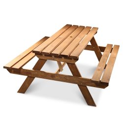 Mesa picnic madera