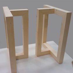 Patas de mesa madera