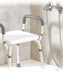 Sillas de ducha para personas mayores con ruedas